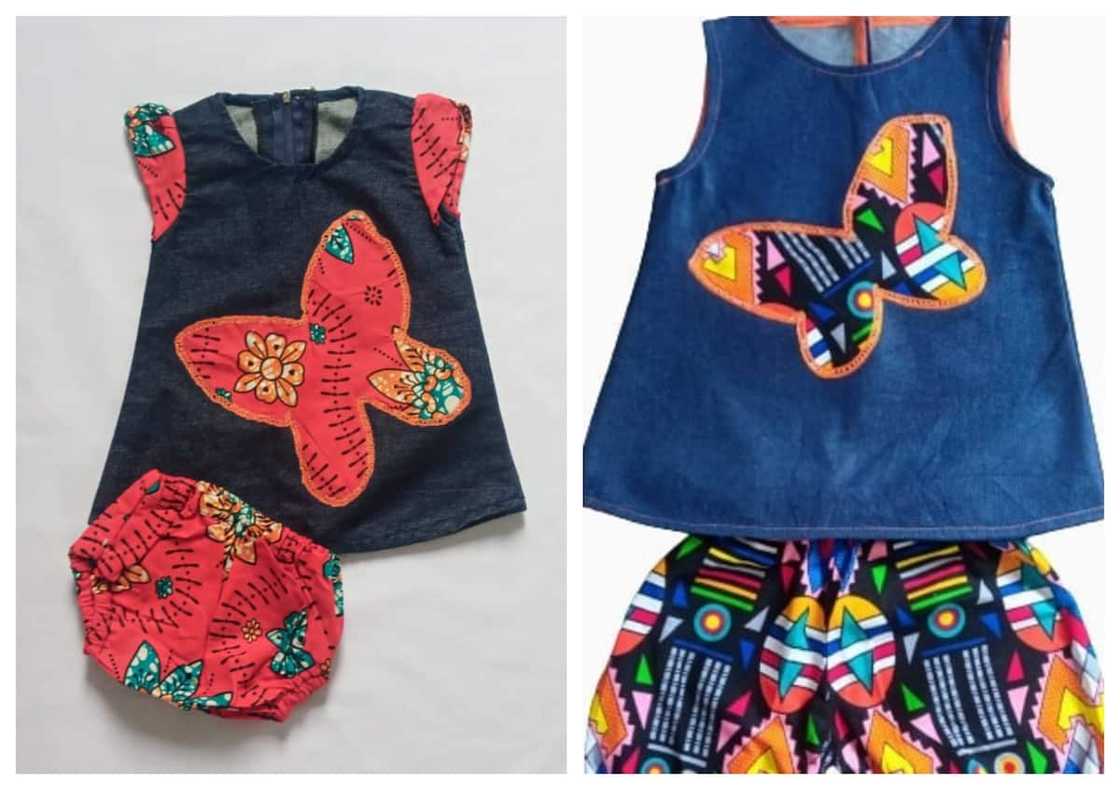 Ankara style for baby girl