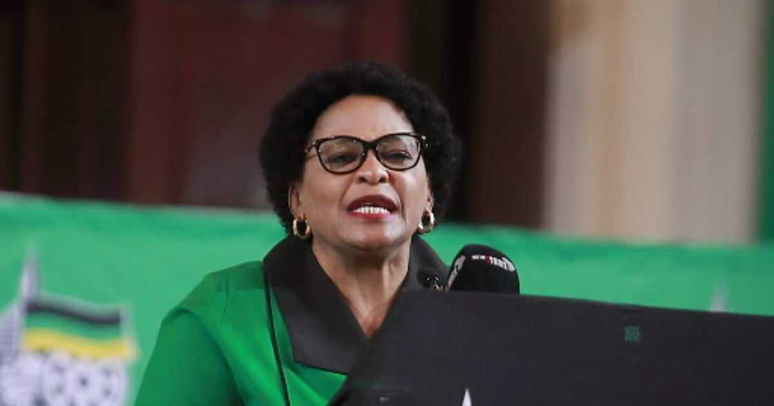 Nomvula Mokonyane made a distinction between the ANC and MK party Nomvula Mokonyane made a distinction between the ANC and MK party