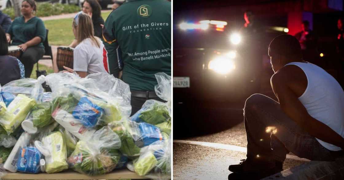 Metro police recover Gift of the Giver relief packages Metro police recover Gift of the Giver relief packages