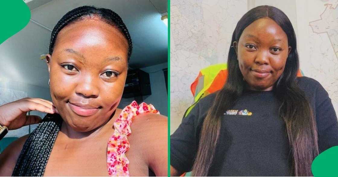 Young woman shows Clicks' R200 flat tummy pills. Young woman shows Clicks' R200 flat tummy pills.