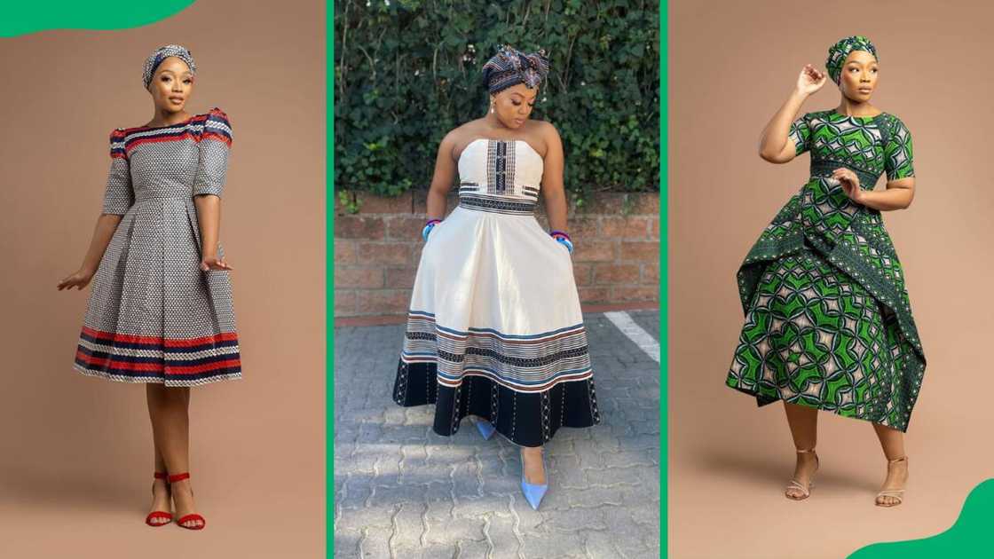 Shweshwe traditional dresses Shweshwe traditional dresses