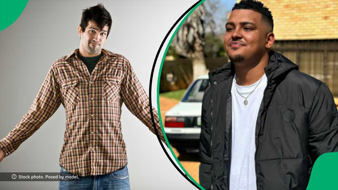 A confused Afrikaans gent had South Africans cracking up. A confused Afrikaans gent had South Africans cracking up.