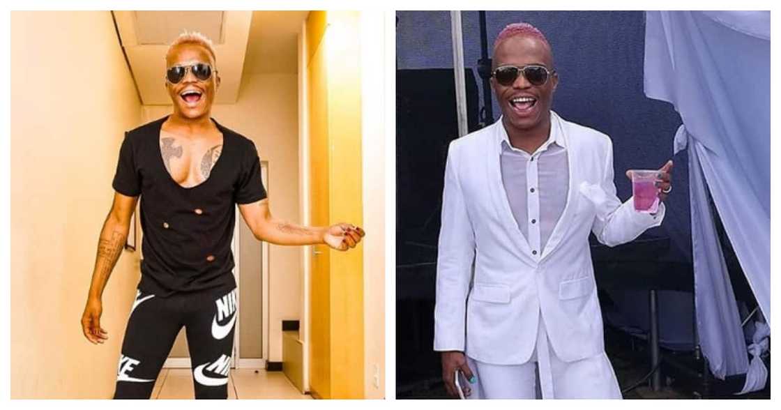 Somizi Mhlongo dragged for wearing school uniform on Youth Day