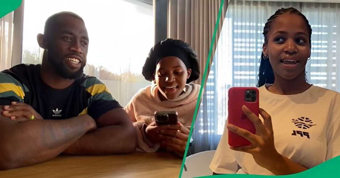 Siya Kolisis placed in the hot seat by little sister Siya Kolisis placed in the hot seat by little sister