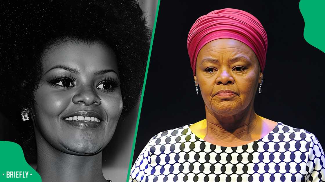 Netizens reacted to Nonhle Thema's mom's beauty Netizens reacted to Nonhle Thema's mom's beauty