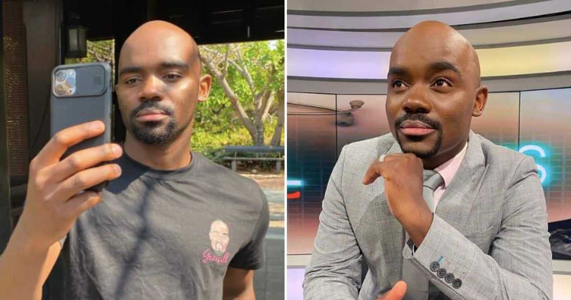 Musa Mthombeni flaunts car Musa Mthombeni flaunts car