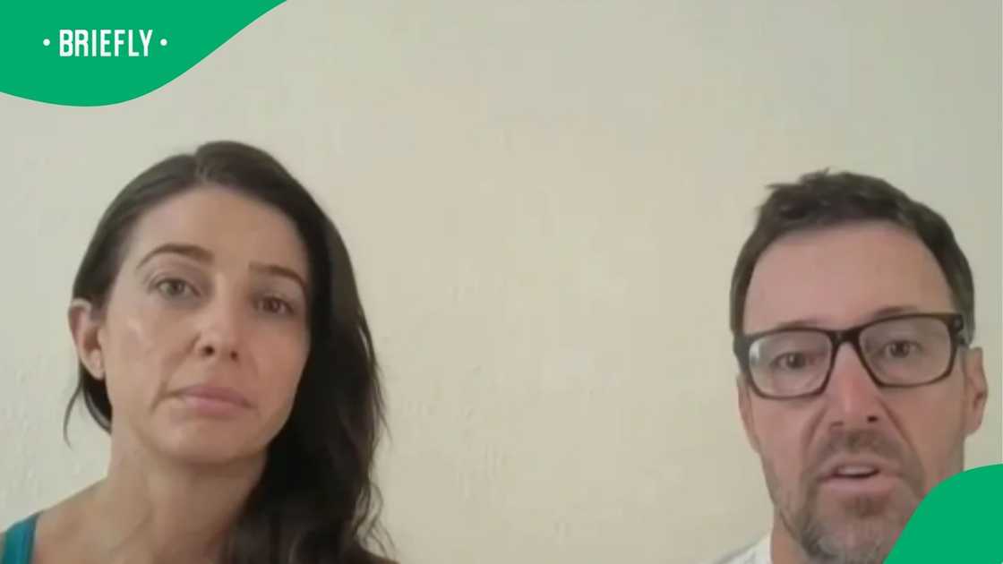 The visual showed the eye witnesses who opened up about what they saw and heard