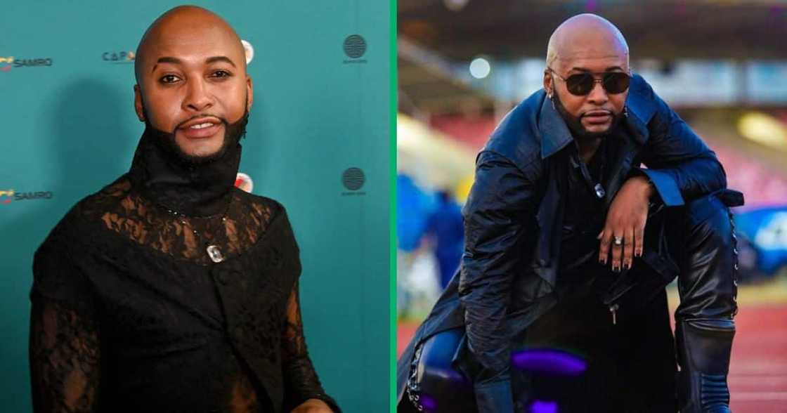 Vusi Nova walks for L'Oreal Paris at SA Fashion week Vusi Nova walks for L'Oreal Paris at SA Fashion week