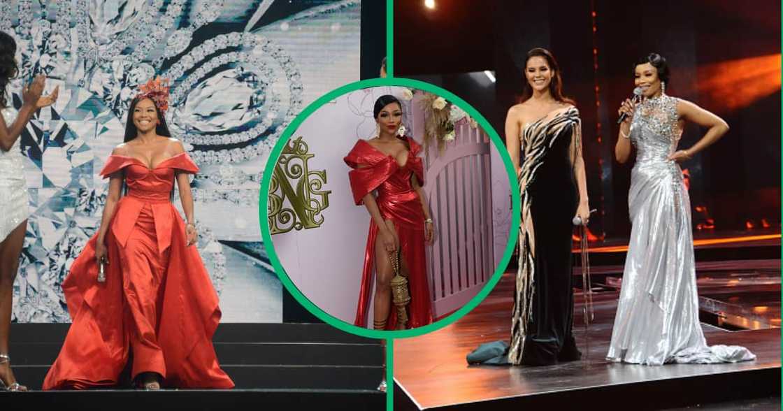 Top 5 bonang's killer Miss SA outfits Top 5 bonang's killer Miss SA outfits