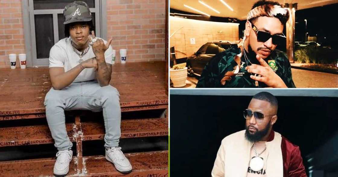 Nasty C shared his views on working with rivals AKA and Cassper Nyovest Nasty C shared his views on working with rivals AKA and Cassper Nyovest