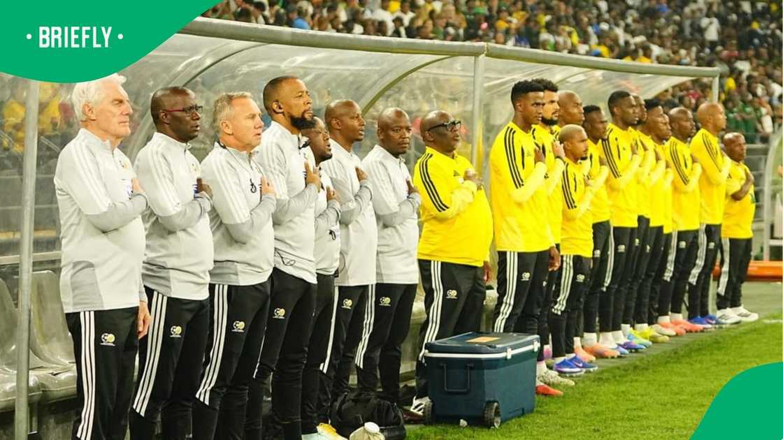 South Africa's Bafana Bafana squad South Africa's Bafana Bafana squad
