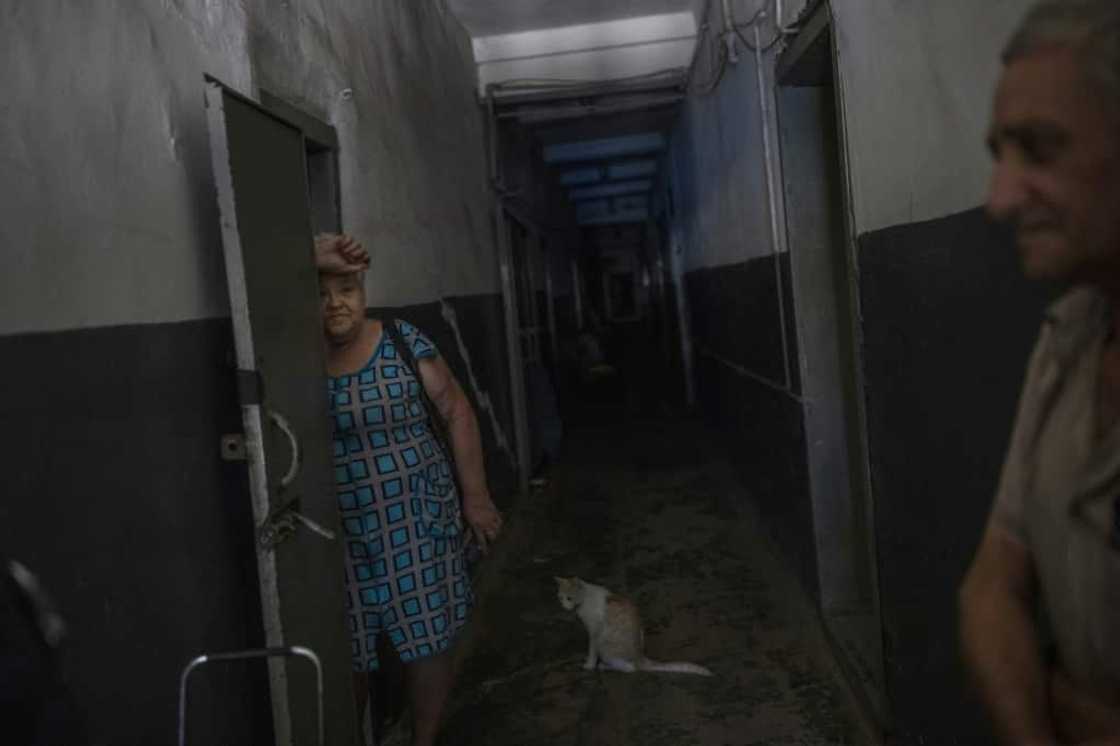 In the bombed-out town of Soledar in eastern Ukraine, the few residents left are living in underground shelters In the bombed-out town of Soledar in eastern Ukraine, the few residents left are living in underground shelters
