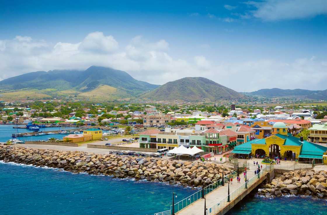 Port Zante in Basseterre town, St. Kitts And Nevis Port Zante in Basseterre town, St. Kitts And Nevis