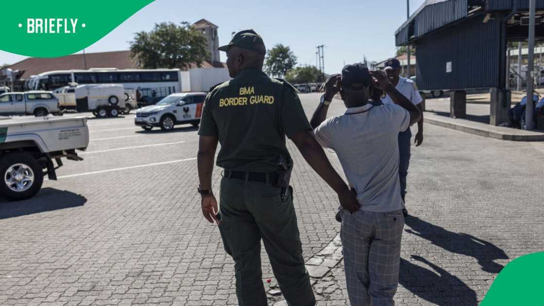 The Border Management Authority made arrests after intercepting a truck full of drugs at the Beitbridge border