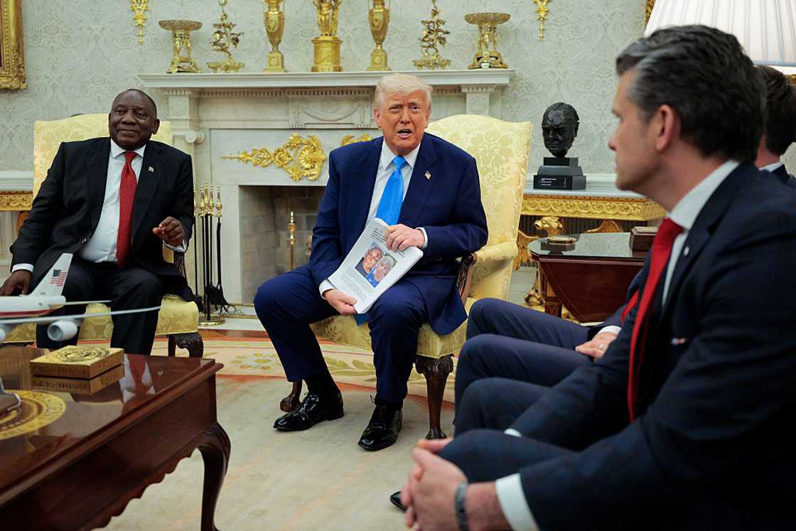 Cyril Ramaphosa and Donald Trump had a lively debate about white genocide Cyril Ramaphosa and Donald Trump had a lively debate about white genocide