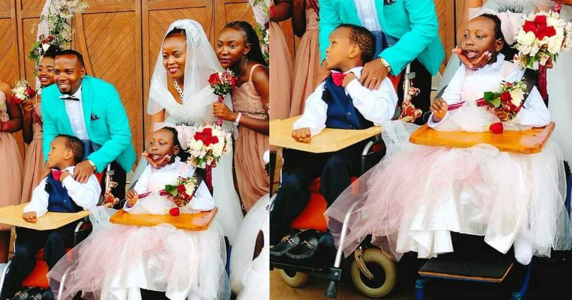 Beautiful couple, special needs children, Peter James Association, heartwarming, wedding, white wedding, viral news, trending news Beautiful couple, special needs children, Peter James Association, heartwarming, wedding, white wedding, viral news, trending news