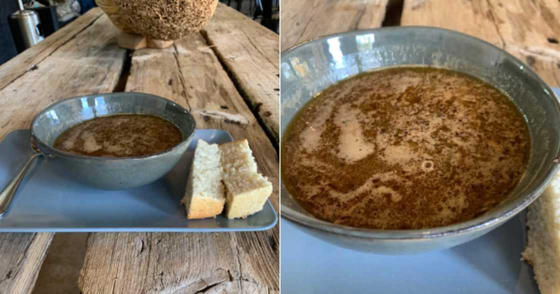 Tito Mboweni shares brown onion soup, Mzansi disgusted Tito Mboweni shares brown onion soup, Mzansi disgusted