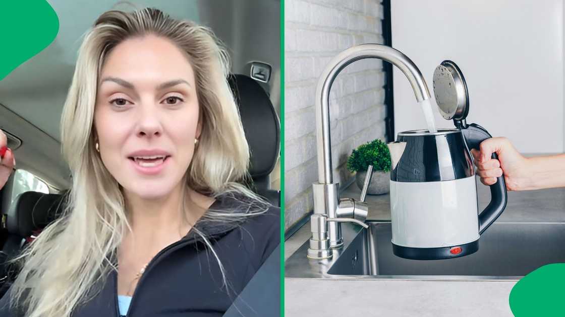 She clarified that boiling tap water kills bacteria but leaves behind heavy metals