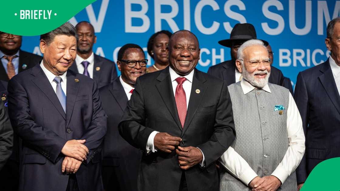 Cyril Ramaphosa arrived in Russia for the 16th Annual BRICS summit