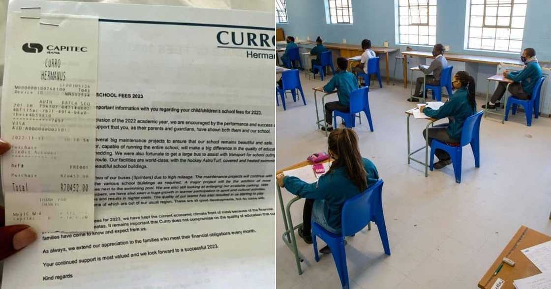 Woman shows how much friend paid for school fees in 2023 Woman shows how much friend paid for school fees in 2023