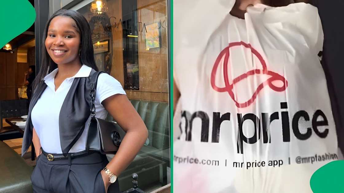 A woman showed off stunning heels from Mr Price in a TikTok video. A woman showed off stunning heels from Mr Price in a TikTok video.