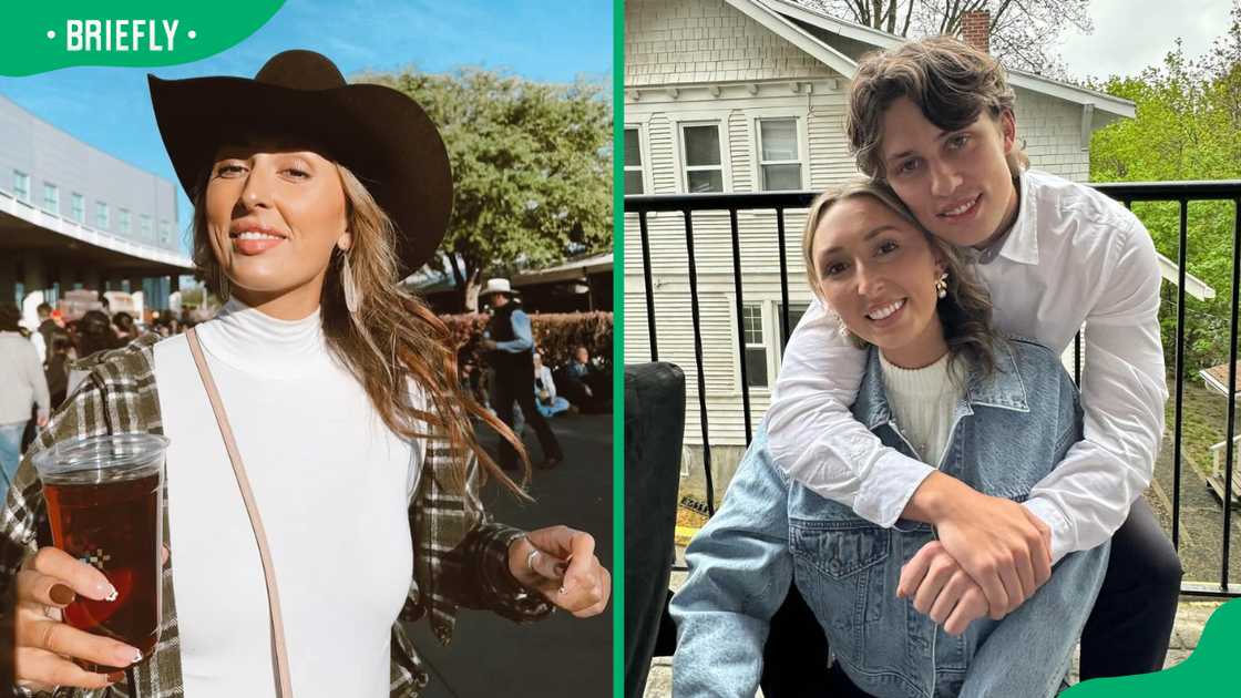 Hannah Shimek and her brother, Zach