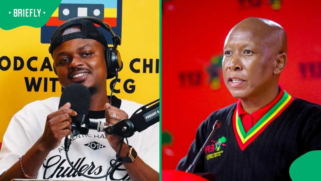 Julius Malema slams MacG's Podcast and Chill Julius Malema slams MacG's Podcast and Chill