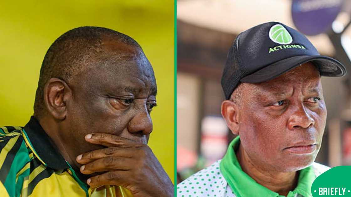 Ramaphosa and Mashaba Ramaphosa and Mashaba