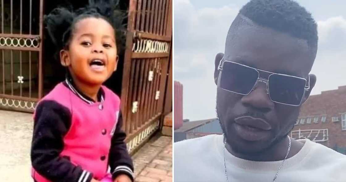 4-year-old Bokgabo Poo's father Irvin Ndlovu 4-year-old Bokgabo Poo's father Irvin Ndlovu