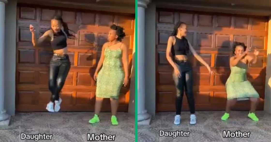 A mother and daughter dancing together on a TikTok video has captured the hearts of millions.