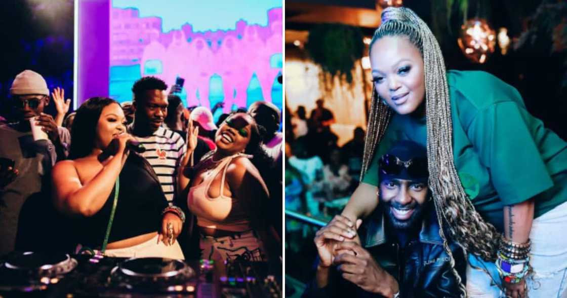 Amapiano, DJ, Producer, DBN Gogo, Rapper, Riky Rick, Minnie Dlamini, Death, Braamfontein, Performance, Event, Bolier Room, Ballentine's Scotch Whisky, Music series Amapiano, DJ, Producer, DBN Gogo, Rapper, Riky Rick, Minnie Dlamini, Death, Braamfontein, Performance, Event, Bolier Room, Ballentine's Scotch Whisky, Music series