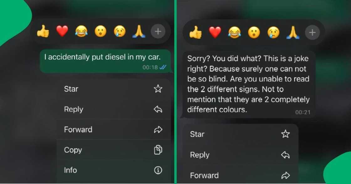A woman hilariously pranked her father. A woman hilariously pranked her father.
