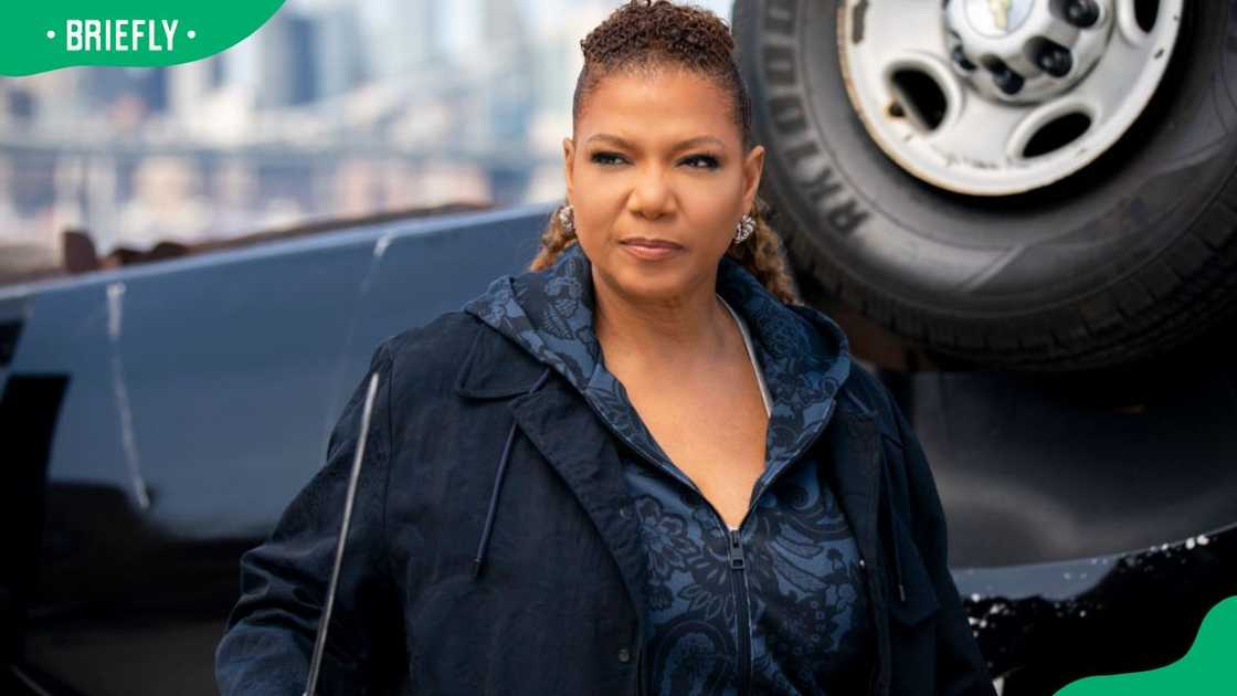 Queen Latifah as Robyn McCall on The Equalizer Queen Latifah as Robyn McCall on The Equalizer