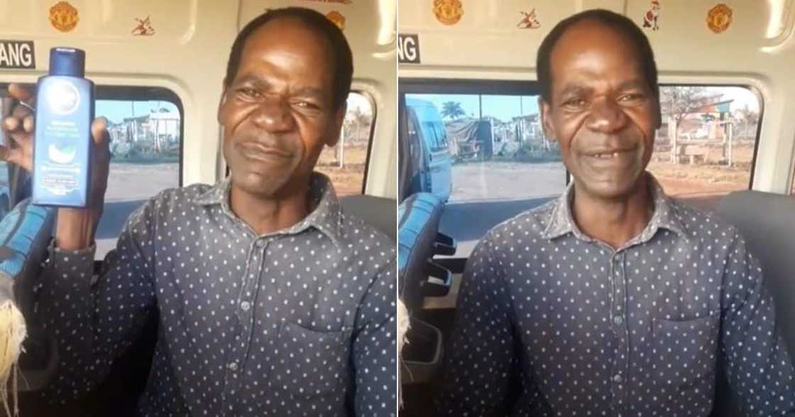 TikTok video shows man recommending Nivea in a funy way TikTok video shows man recommending Nivea in a funy way