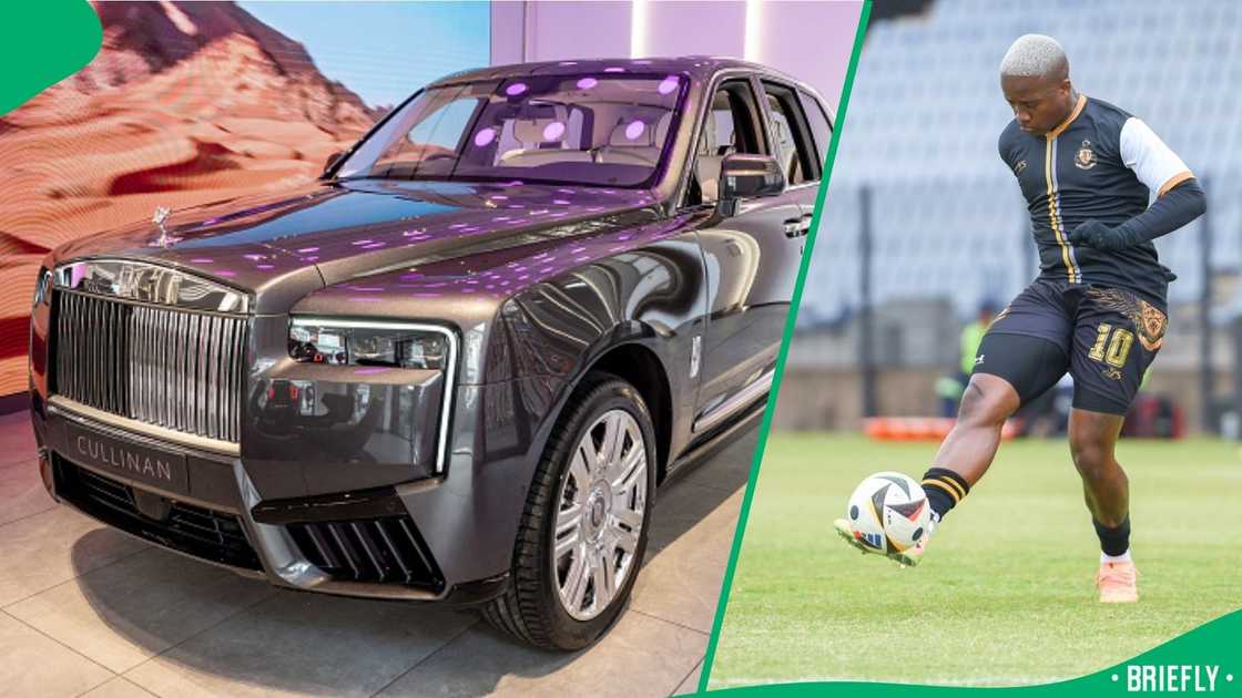 Player with the most expensive rides in the Premier Soccer League. Player with the most expensive rides in the Premier Soccer League.