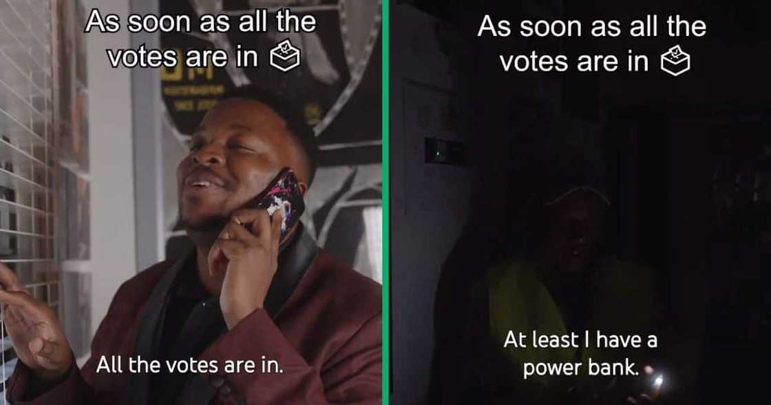 A South African video satirizes the possibility of stage nine loadshedding being implemented after the elections A South African video satirizes the possibility of stage nine loadshedding being implemented after the elections