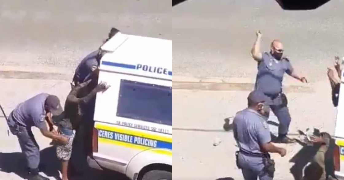 SA Outraged After Clip of Police Sjamboking Locals Is Shared Online SA Outraged After Clip of Police Sjamboking Locals Is Shared Online
