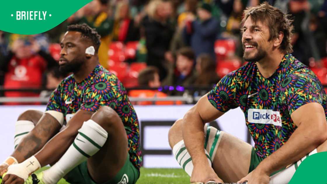 Springboks, Siya Kolisi, Eben Etzebeth, Quilter Nations Series Springboks, Siya Kolisi, Eben Etzebeth, Quilter Nations Series