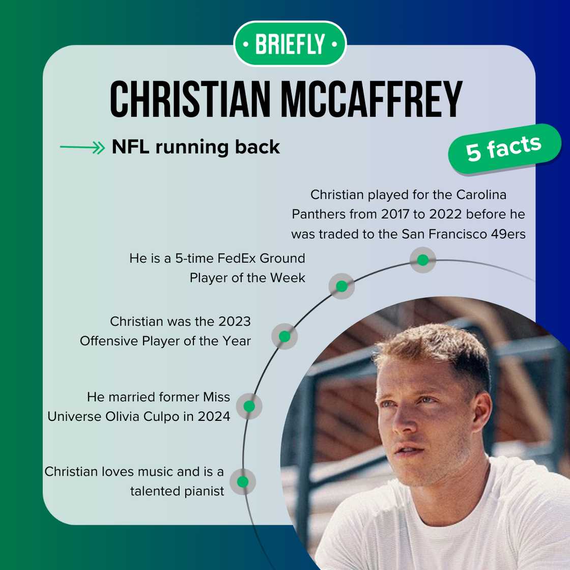 Christian McCaffrey's facts