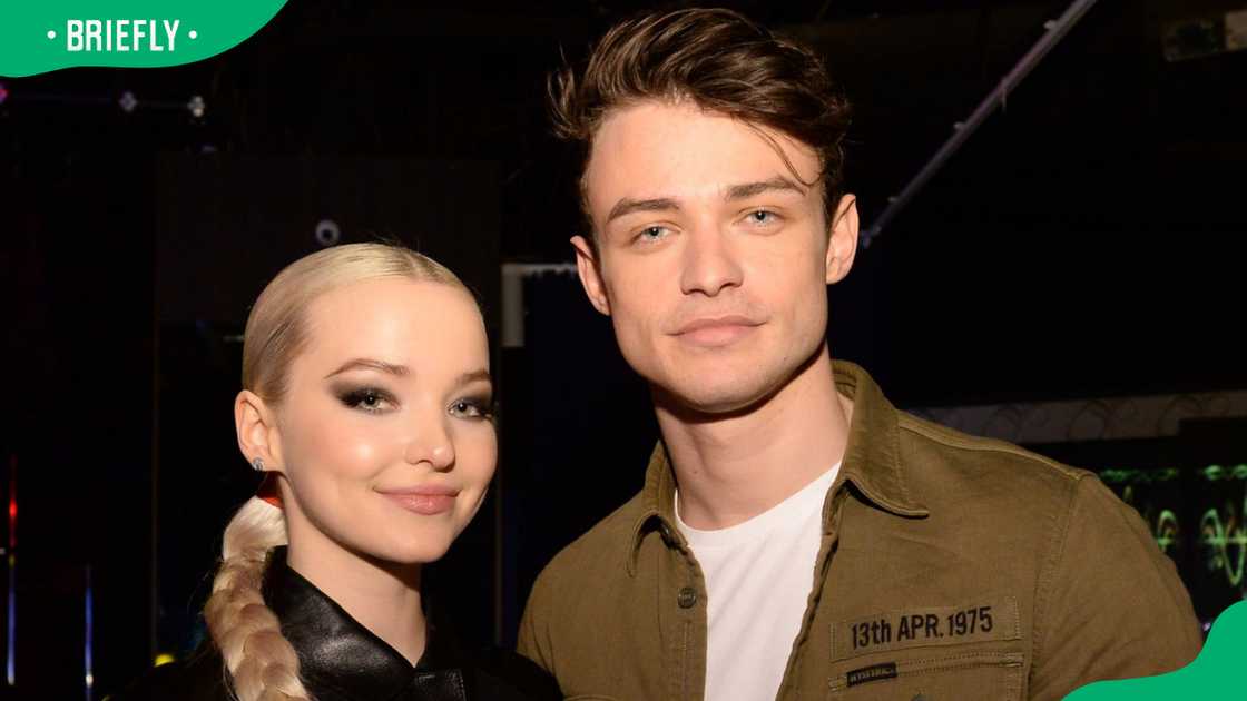 Dove Cameron and Thomas Doherty in Los Angeles