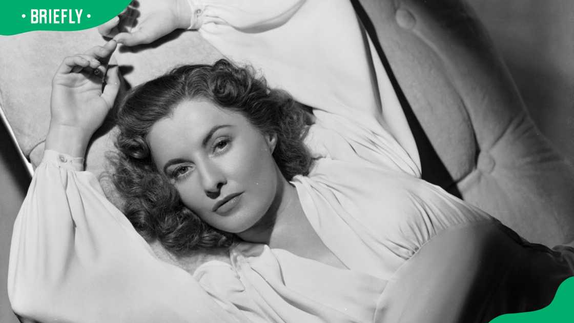 Hollywood star Barbara Stanwyck in 1942