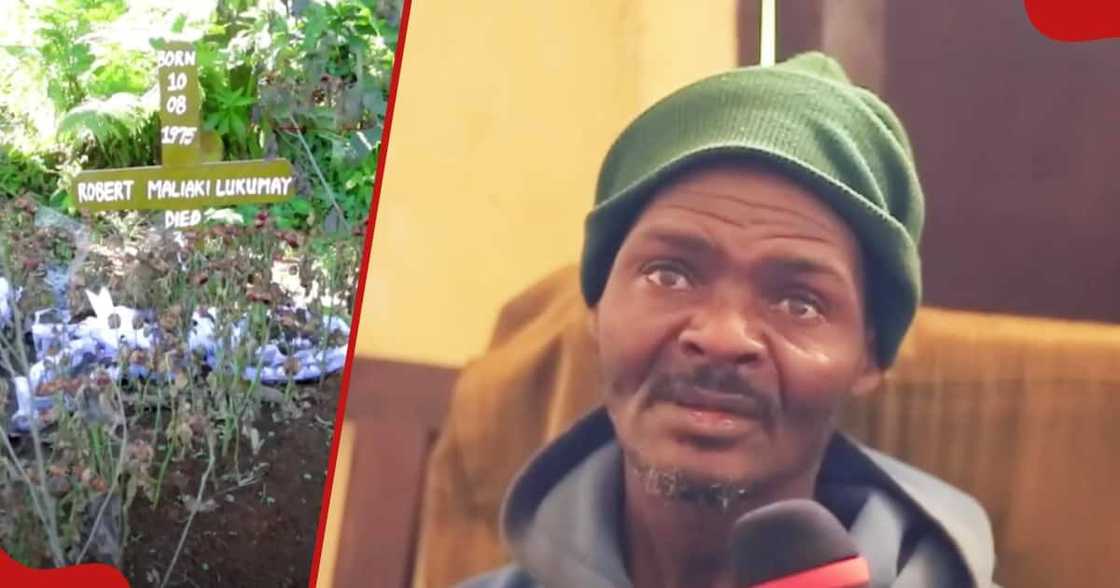 The buried man was seen alive weeks after his funeral. The buried man was seen alive weeks after his funeral.