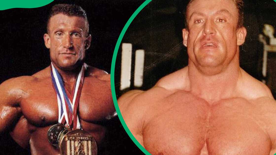 Former English bodybuilder Dorian Yates Former English bodybuilder Dorian Yates