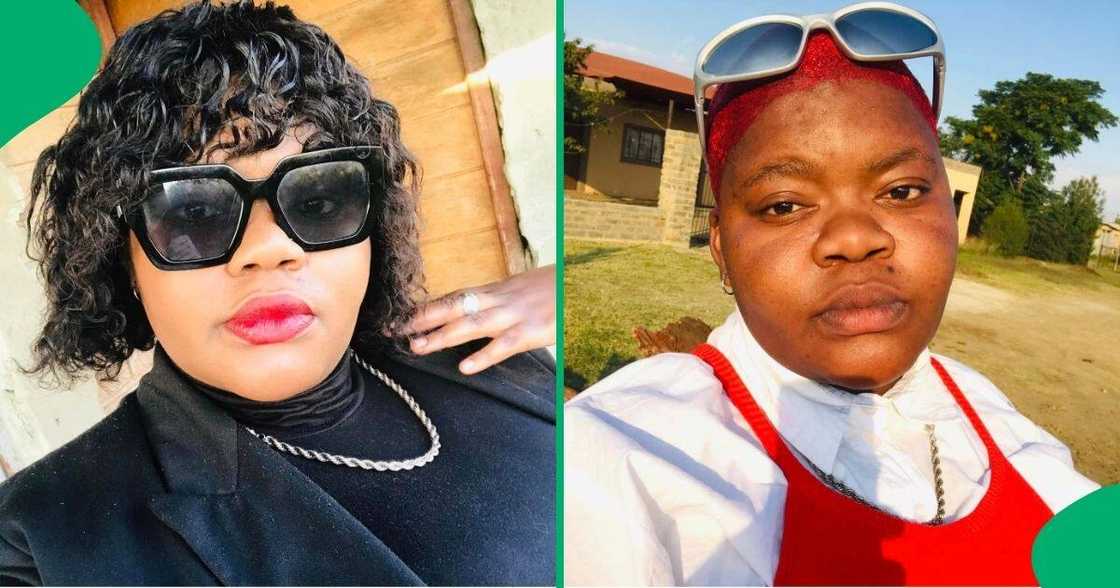 A woman's beautifully decorated mkhukhu stunned online users. A woman's beautifully decorated mkhukhu stunned online users.