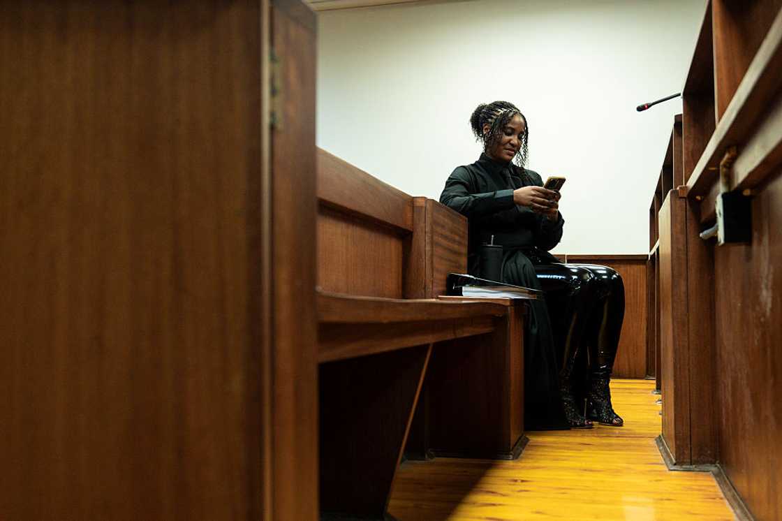 Duduzile Zuma-Sambudla was accused of trafficking the 17 South African men to Russia Duduzile Zuma-Sambudla was accused of trafficking the 17 South African men to Russia