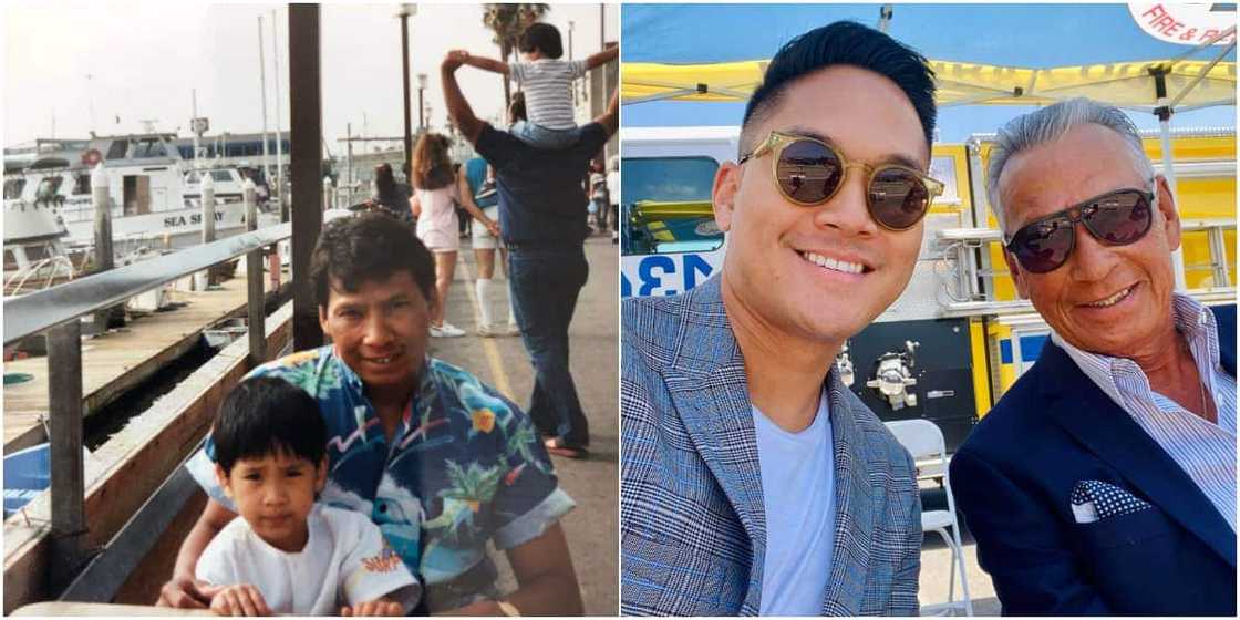 Bao Nguyen and his dad Bao Nguyen and his dad