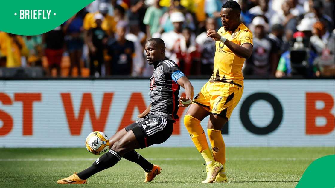 Ranga Chivaviro in action during Kaizer Chiefs clash with Orlando Pirates. Ranga Chivaviro in action during Kaizer Chiefs clash with Orlando Pirates.