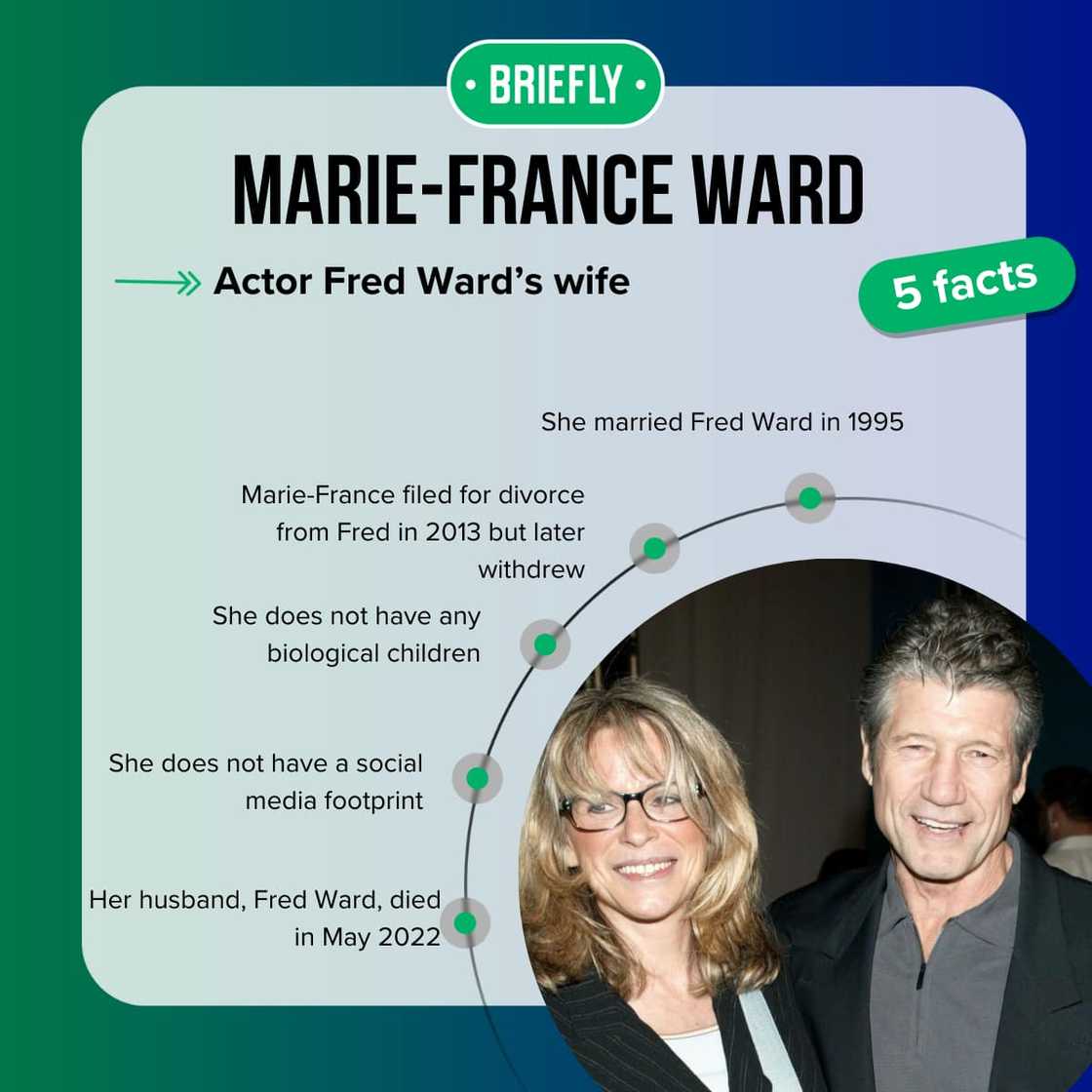 Marie-France with husband Fred