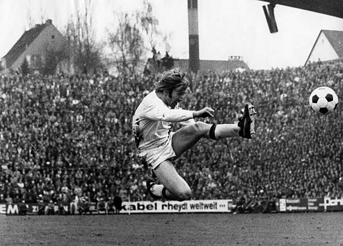 Günter Netzer at Borussia Mönchengladbach