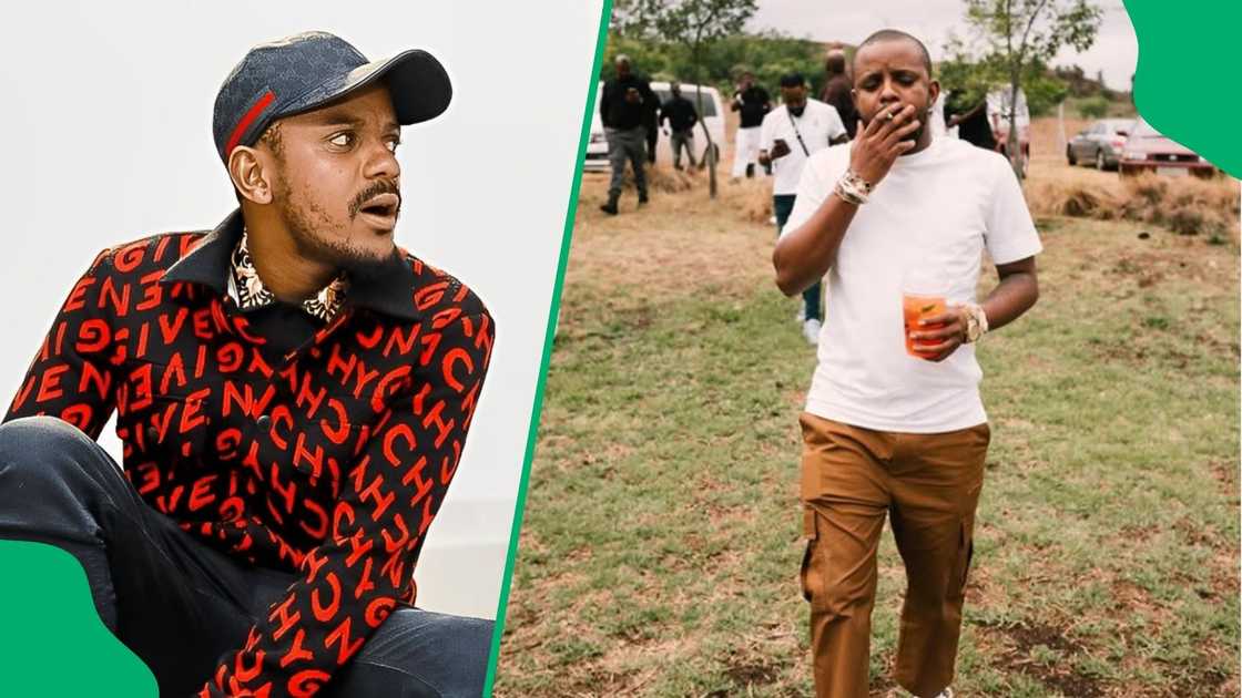 Kabza Se Small does the 'Biri Marung' dance challenge. Kabza Se Small does the 'Biri Marung' dance challenge.